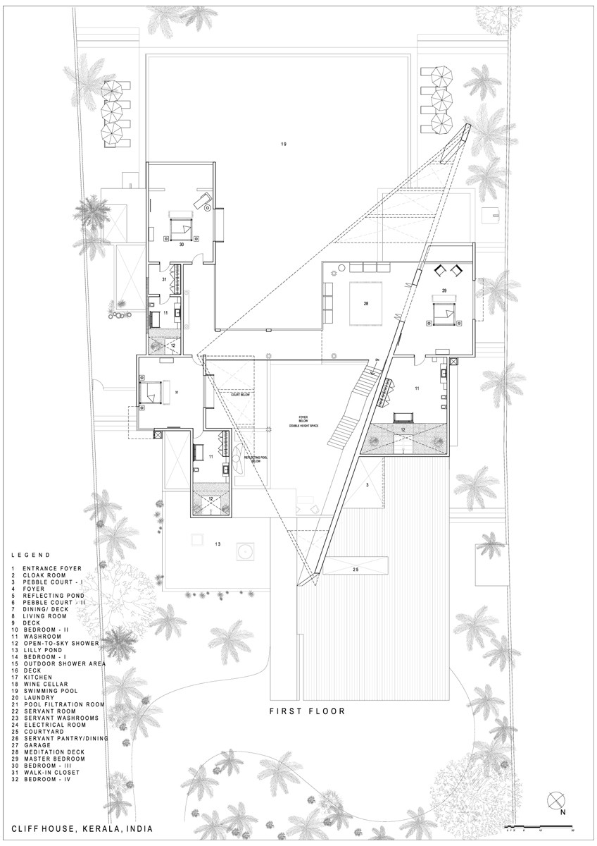 Gallery of Cliff House / Khosla Associates 21