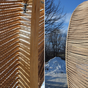 Rope Pavilion / Kevin Erickson - Small Scale, Facade, Arch, Lighting