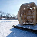 Rope Pavilion / Kevin Erickson - Small Scale, Stairs