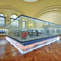 Bicentennial Room, Chilean National Library / A+F Arquitectos - Windows, Stairs, Arch, Arcade