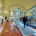 Bicentennial Room, Chilean National Library / A+F Arquitectos - Windows, Arch, Arcade