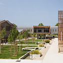 Community Center Valley of Herault / N+B Architectes - Facade, Garden