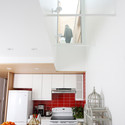40_R Laneway House / superkül inc - Houses, Kitchen, Facade, Beam, Lighting, Countertop, Chair