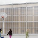 School Gym 704 / H Arquitectes - Gymnasium, Facade