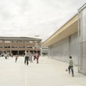 School Gym 704 / H Arquitectes - Gymnasium, Facade