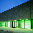 Sports Hall Bale / 3LHD - Recreation & Training, Door, Facade