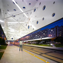 Tram stop in Alicante / Subarquitectura - Train Station, Facade, Lighting, Cityscape