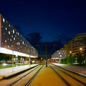 Tram stop in Alicante / Subarquitectura - Train Station, Facade, Lighting, Cityscape