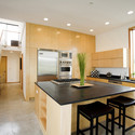 Mount Baker Residense / PB Elemental Architecture - Houses, Kitchen, Stairs, Door, Handrail, Countertop, Table, Sink, Chair