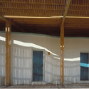 Explora Hotel in Atacama / Germán del Sol - Hotels, Facade, Beam, Column, Stairs, Handrail, Fence