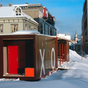 XBO Mobile Structure / 70ºN Arkitektur - Installations & Structures, Door, Facade