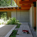 Island House / D'Arcy Jones - Houses, Garden, Facade, Beam, Lighting