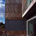 Herringbone Houses / Alison Brooks Architects - Houses, Facade, Beam