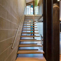 The Eyelid House / Fiona Winzar Architects - Houses, Stairs, Handrail