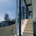 House on a Slope / Dellekamp Arquitectos - Stairs, Facade, Windows, Handrail