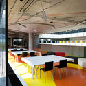 National Tecnical Library in Prague / Projektil Architekti - Interior Photography, Kitchen, Table, Chair