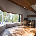 House in Sakuragawa / Suppose Design Office - Houses Interiors, Deck, Beam, Facade, Handrail, Chair