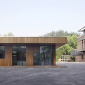 Visa section of Swiss Embassy in Beijing / EXH Design - Refurbishment, Facade, Door