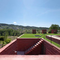 Paco De Pombeiro Manor House / Ezzo - Adaptive Reuse, Garden, Facade, Handrail