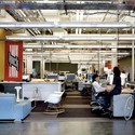 Facebook Offices / O+A Studio - Table, Chair, Beam