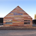 Day care centre de kleine Kikker / Drost + van Veen architecten - Kindergarten, Door, Facade, Stairs