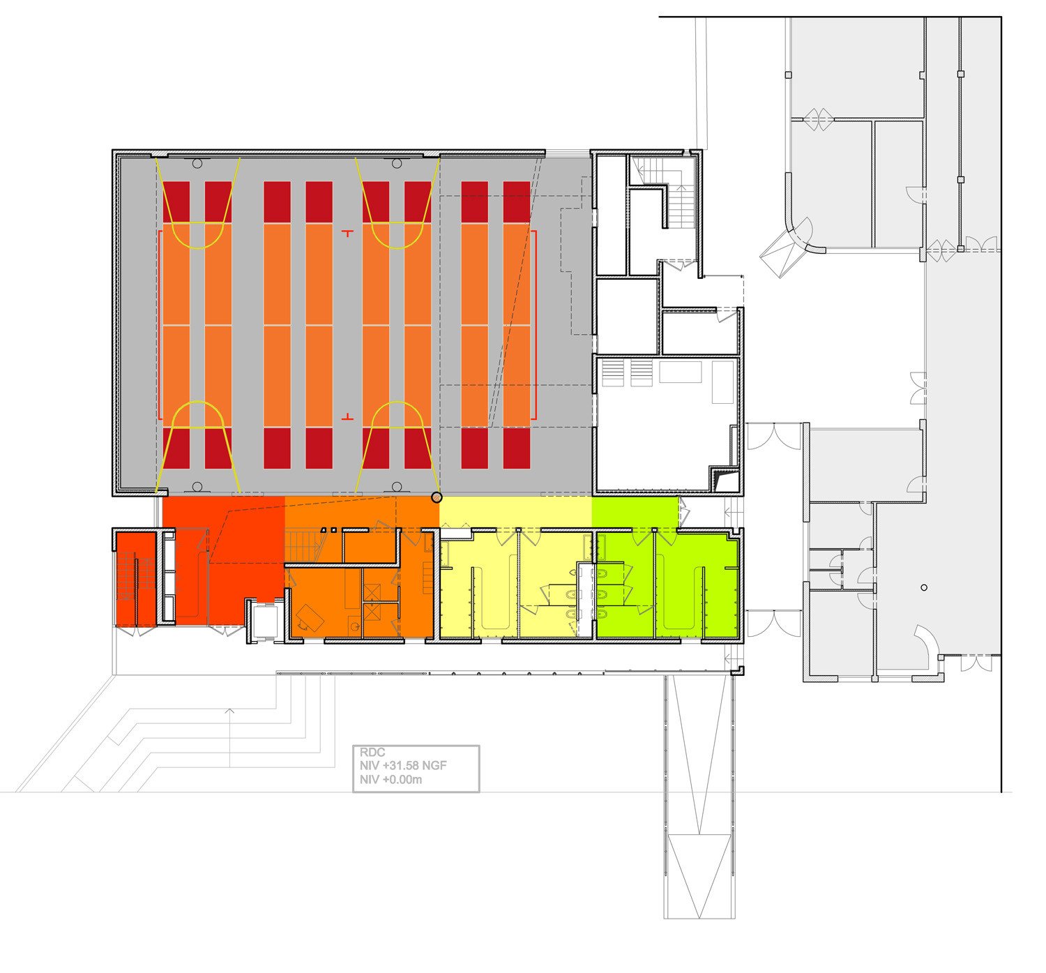 Gallery of Sports and Leisure Center in SaintCloud / KOZ Architectes 35