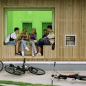 Open Air Library / KARO Architekten - Library, Facade