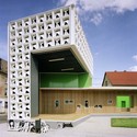 Open Air Library / KARO Architekten - Library, Facade