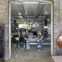 Fabbrica Restaurant / Tjep - Restaurant, Facade, Table, Chair, Bench