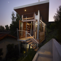 Treehouse / RPA - Stairs, Windows, Facade, Handrail, Beam, Deck