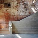 Aldeburgh Music Creative Campus / Haworth Tompkins - Adaptive Reuse, Stairs, Facade, Arch, Handrail, Column, Door