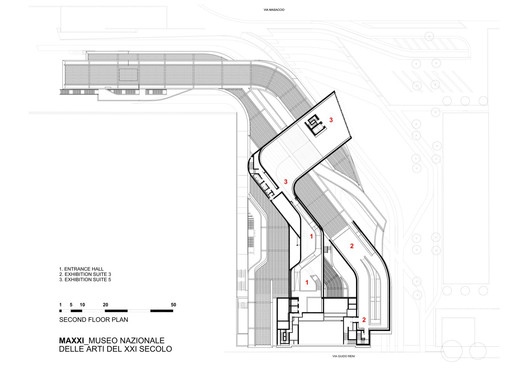 Maxxi Museum Plan Maxxi Museum Plan
