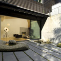 Courtyard House on a Steep Site / Hutchison & Maul Architecture - Houses, Courtyard, Facade, Lighting