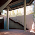 M+ / HAHN Design - Residential Interiors, Facade, Beam, Handrail, Column