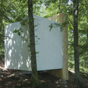 Refugium - Kivik Art Center / Petra Gipp Arkitektur - Installations & Structures, Garden, Facade, Forest