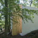 Refugium - Kivik Art Center / Petra Gipp Arkitektur - Installations & Structures, Facade, Forest