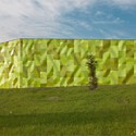 Urban Solid Waste Collection Central / Vaillo + Irigaray - Energy Plant, Garden, Facade