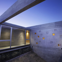 Sobrino House / A4estudio - Windows, Facade, Glass, Concrete, Beam, Handrail