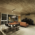 Sobrino House / A4estudio - Sofa, Table, Chair, Beam