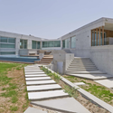 Vassilis Residence / VARDAstudio - Houses, Garden, Stairs, Facade, Door, Handrail