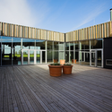 Sõmeru Community Centre / Salto AB - Community Center, Deck, Facade, Column