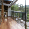 House in Lo Curro / Martin Schmidt Radic Arquitectos Asociados - Houses, Facade, Beam, Door