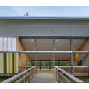 Walnut Creek Wetland Center / Frank Harmon Architect - Facade, Handrail