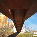 Can Gili Footbridge / Alfa Polaris - Pedestrian Bridge, Facade, Beam