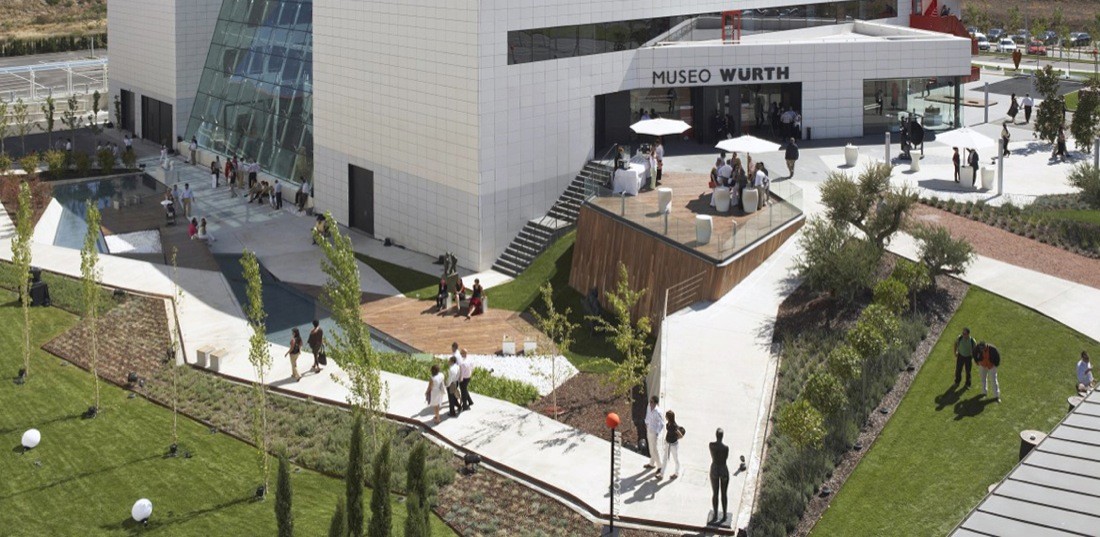 Würth La Rioja Museum Gardens / Dom Arquitectura, Courtesy of dom arquitectura
