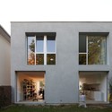 Single Family House / FABRE/deMARIEN architectes - Houses, Courtyard, Facade, Door