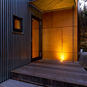 Munkasteinn / PK Arkitektar - Houses, Courtyard, Door, Facade, Lighting