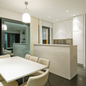 Munkasteinn / PK Arkitektar - Houses, Kitchen, Door, Facade, Table, Chair, Lighting, Countertop