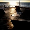 On the Way to the Sea / Derman Verbakel Architecture - Landscape Architecture, Deck, Handrail, Lighting, Chair, Bench, Coast