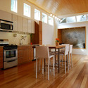Rockhouse / Sandrin Leung Design Build - Houses, Kitchen, Beam, Countertop, Table, Chair, Sink